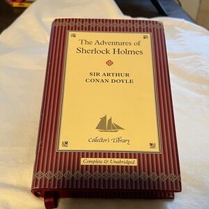 Hardcover Edition of Sherlock Holmes and Unvle Tom’s Cabin Unabridged